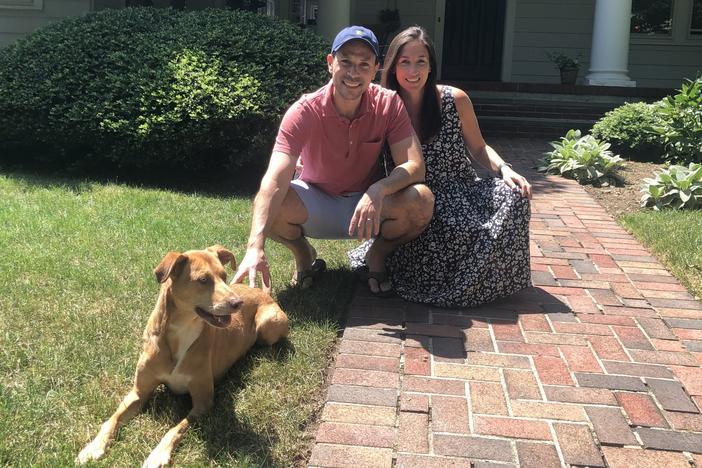Until recently, Steven Kanaplue and Miriam Kanter were living in a one-bedroom apartment on Manhattan's Upper West Side with their dog Booey. The pandemic clinched their decision to move to Montclair, N.J.