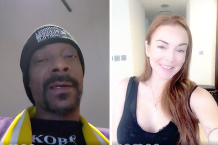 Cameo enlists stars to produce short video messages that are paid for by fans. In these videos Snoop Dogg (left) wishes happy birthday to an 18 year old, Lindsay Lohan (center) offers condolences for a postponed bachelorette party, And Lance Armstrong (right) sends greeting from Nantucket.