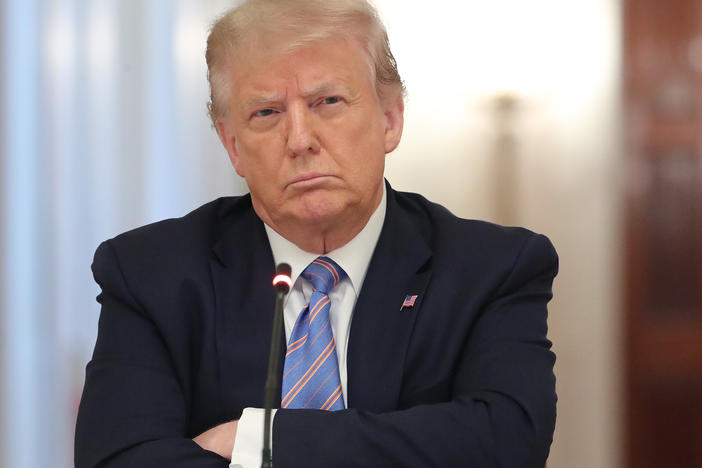 President Trump is not pleased with the Supreme Court's decision on Thursday that his financial records have to be turned over to a New York grand jury.