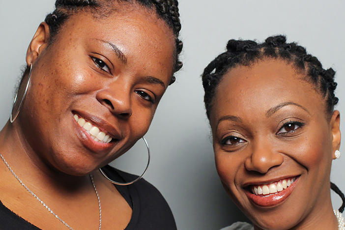 Hadiyah-Nicole Green and Tenika Floyd at their StoryCorps interview in Atlanta in January 2017.