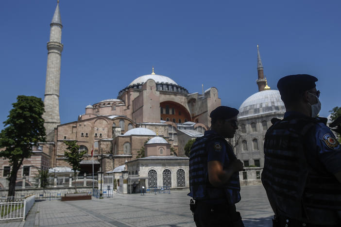 Istanbul's Byzantine-era landmark has been used as a museum since 1934 and is widely regarded as a symbol of peaceful religious coexistence. A court ruling Friday revoked its museum status.