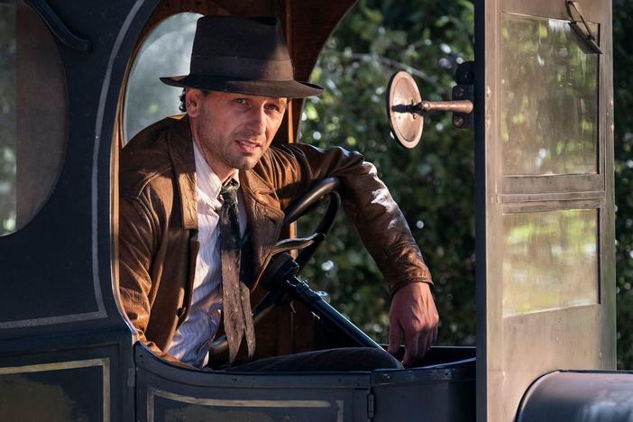 "I was getting to fulfill a number of romantic notions in my inner child," Matthew Rhys says of playing the title role in the new HBO series <em>Perry Mason.</em>