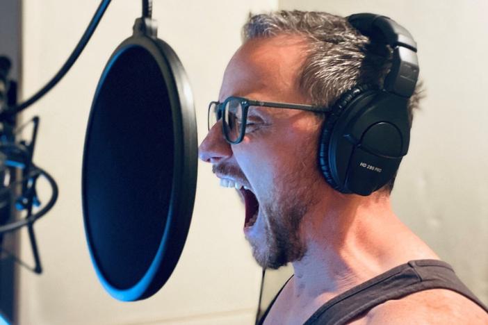 James McAvoy voices Morpheus, Lord of Dreams, in Audible's <em>The Sandman.</em>