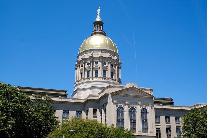 Georgia State Capitol in Atlanta, Georgia.