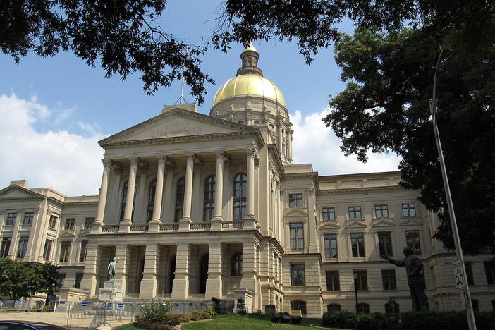 The Georgia State Capitol in Atlanta.
