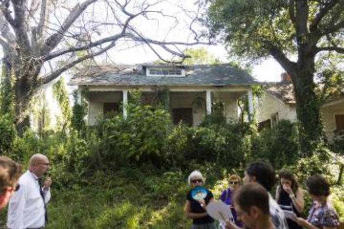 The Mill Hill section of Macon, where about $800,000 of blight money will be spent. 