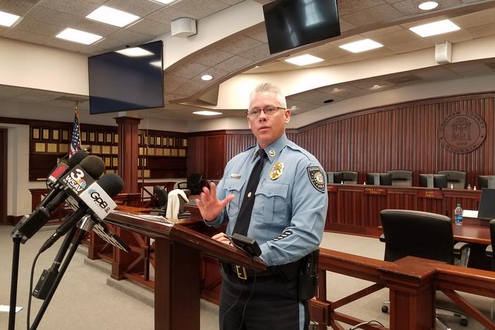 Chatham County Police Chief Jeff Hadley discusses policing plans for the de-merger Feb. 1.