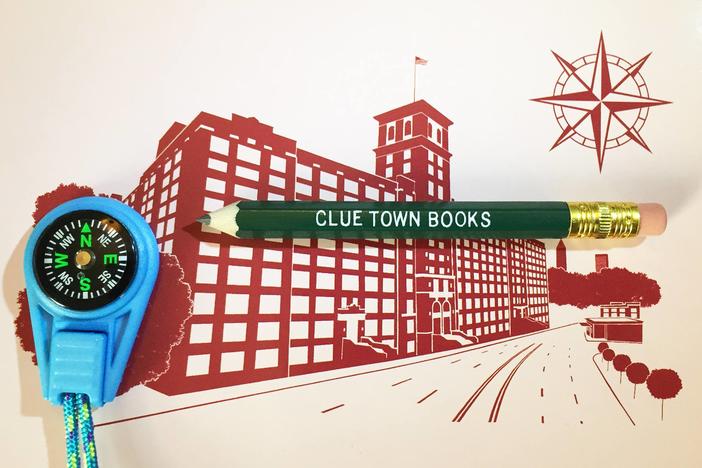 The Clue Town Books are a series of puzzles that reveal scavenger hunts throughout the most notable areas in Georgia. 