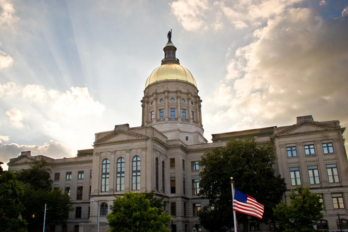 Georgia State Capitol in Atlanta, Georgia.