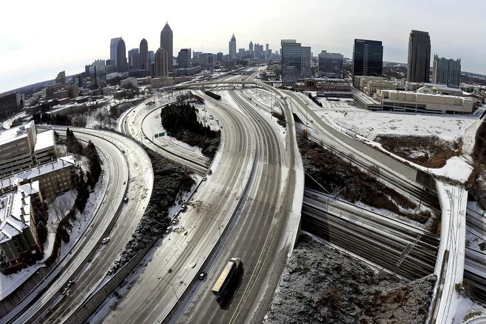 A winter storm this time five years ago shut down the city of Atlanta.