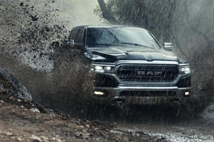 This undated file photo provided by Ram Truck Brand shows a scene from the company's Super Bowl spot.