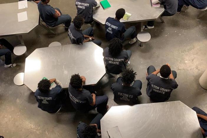 Inmates in the Fulton County Jail System.