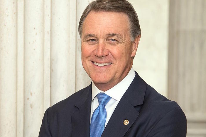 Sen. David Perdue appeared on a panel today to discuss American foreign policy.