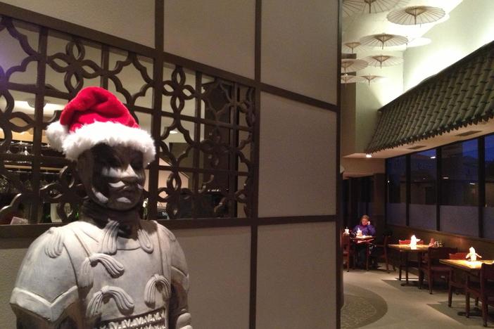 Hunan Garden Restaurant, a Chinese restaurant in Texas. Chinese restaurants are a popular destination for people who don't celebrate Christmas.