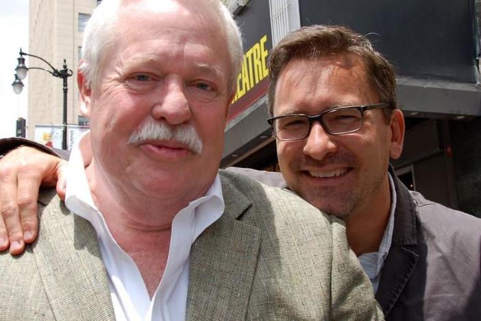 Armistead Maupin and husband Christopher Turner