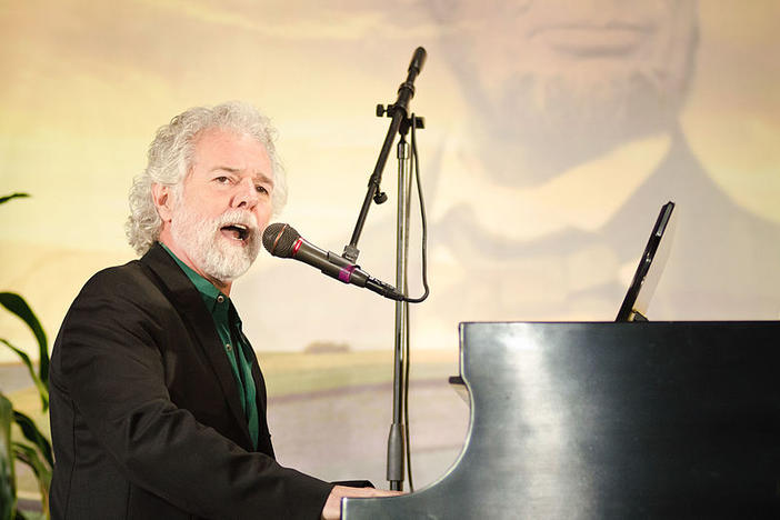 Rolling Stones keyboardist Chuck Leavell performs in Washington, D.C., on Tuesday, May 15, 2012.