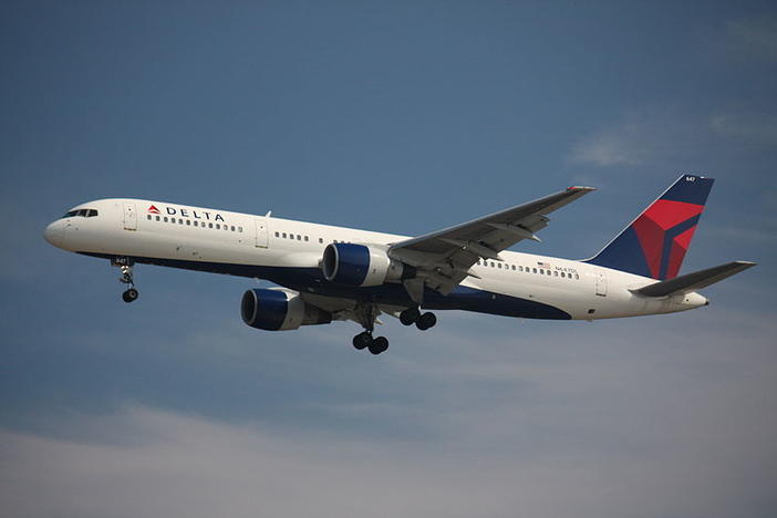 Delta Air Lines first flight to Brussels after the terrorist attacks there landed Friday.