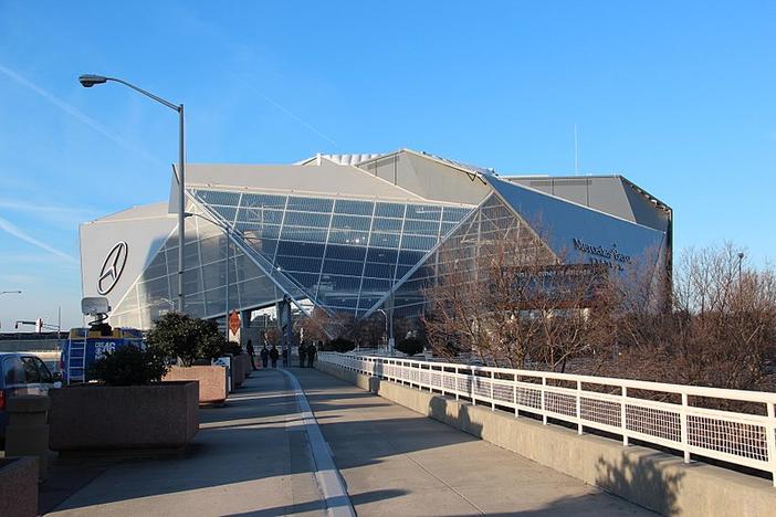 The Los Angeles Rams and New England Patriots face off Sunday in the Super Bowl at Mercedes-Benz stadium.