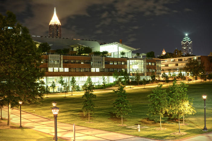 Georgia Tech's campus in Atlanta. 