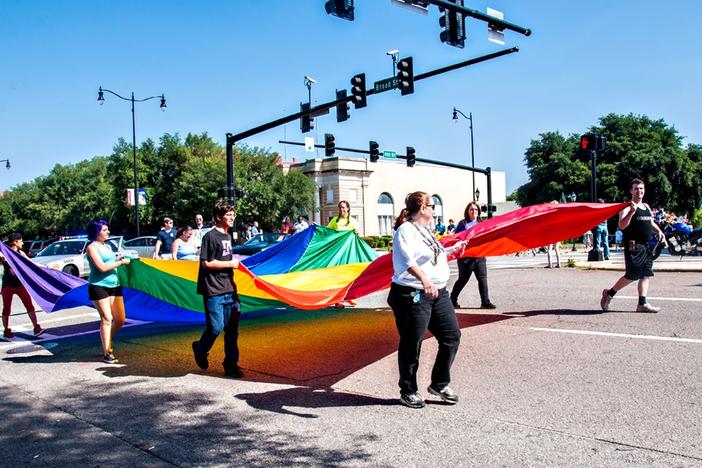2013 Gay Pride Parade in Augusta, GA.