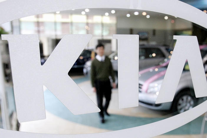 The Kia Motors plant in West Point, Georgia, opened again Monday May 4, after closing in March due to the pandemic. 