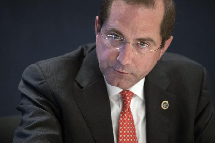 Health & Human Services Secretary Alex Azar in 2018.