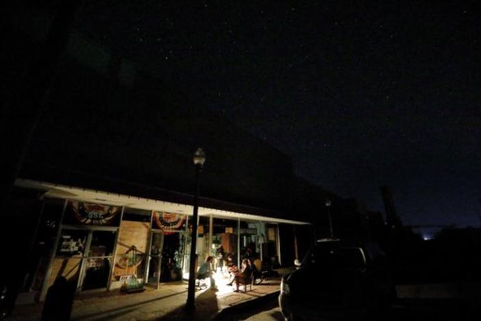 Residents in Albany and Bainbridge, in southwest Georgia, may not have electricity this weekend after Hurricane Michael.
