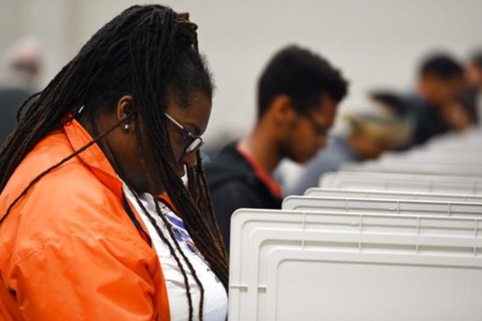 Early voting has begun across Georgia and continues through Friday.