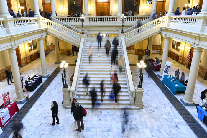 State budget cuts top the priority list for Georgia lawmakers this year.