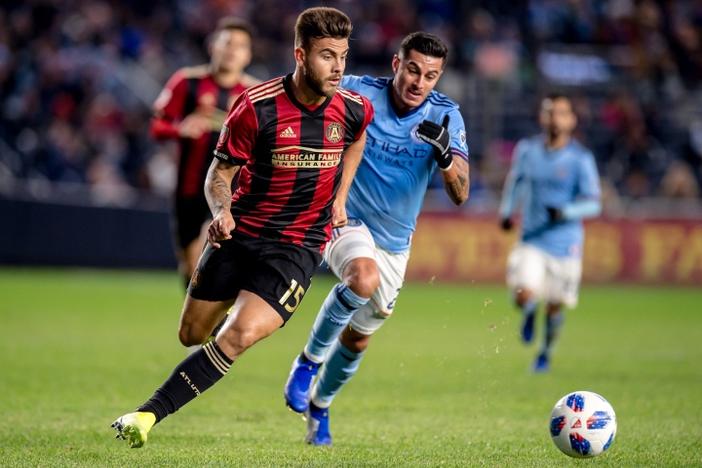 Atlanta United FC defeated New York City FC 1-0 Nov. 4 at Yankee Stadium 