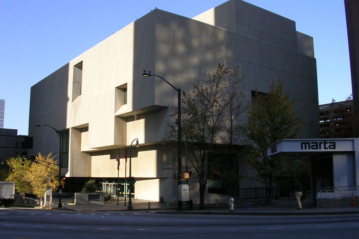 Central Library in downtown Atlanta 