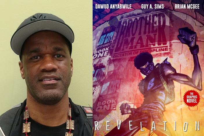 Atlanta-based comic book artist Dawud Anyabwile, co-creator of the Brotherman series.