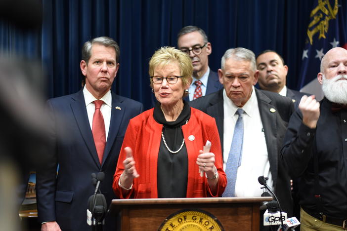 Dr. Kathleen Toomey is the Commissioner of the Georgia Department of Public Health.