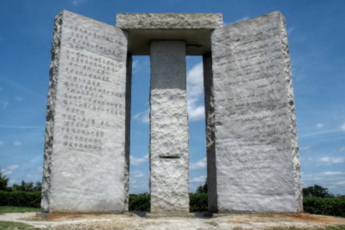 The Georgia Guidestones in Elbert County have become a magnet for conspiracy theorists.