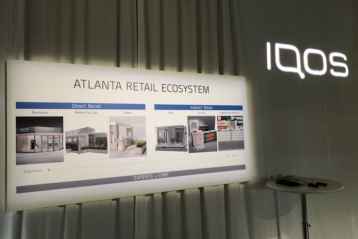 The IQOS heat-not-burn tobacco product launched Oct. 4 for sale in the U.S. Altria chose Atlanta for the product's launch.