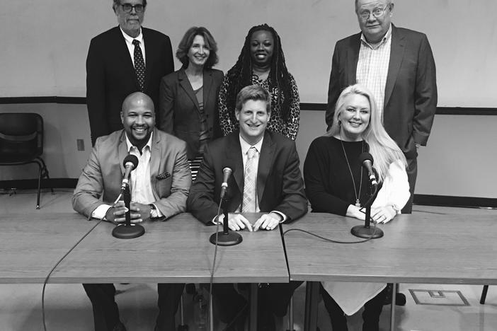 The panel at Georgia State University.