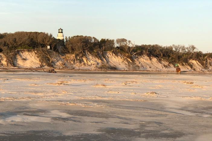 Little Cumberland Island Light House and dunes