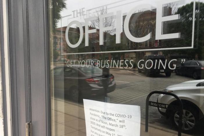 Storefronts might be closed due to COVID-19 but online help is available through Newtown Macon and the University of Georgia Small Business Development Center.