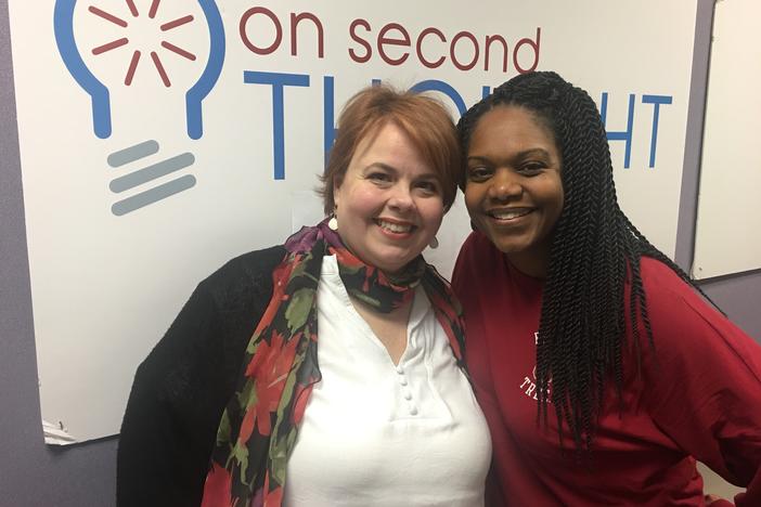 Alison Law (left) and Nicki Salcedo 