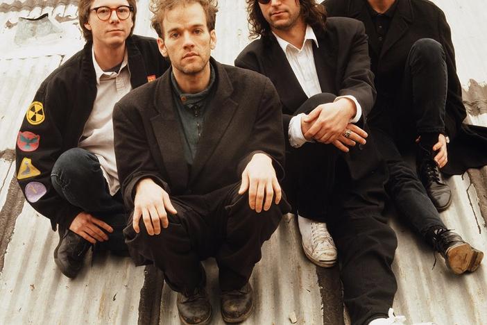 Members of the former band R.E.M., which began in Athens, Georgia.