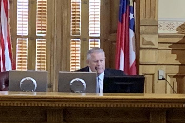 House Speaker David Ralston said "466 days is too long to wait for a hate crime bill."