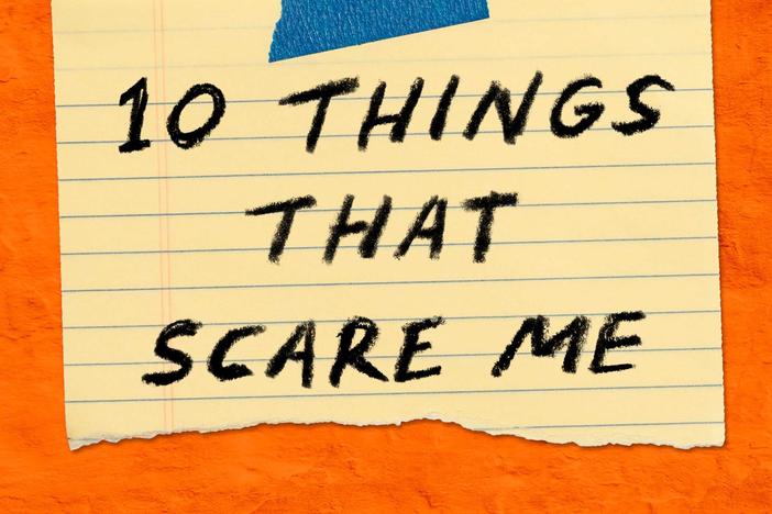 WNYC's podcast, "Ten Things That Scare Me," features celebrities and listeners sharing their greatest fears.