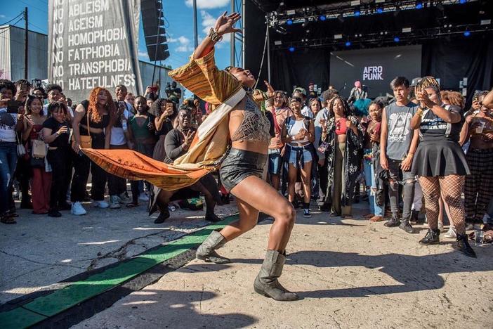 Scene of Afropunk Festival Atlanta in 2018