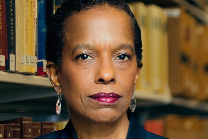 American University professor Angela Davis, editor of "Policing the Black Man"
