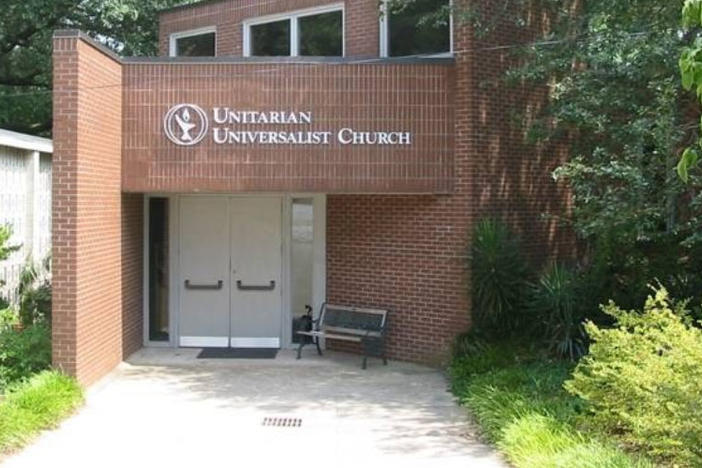 The Unitarian Universalist Church of Augusta in 2013. 