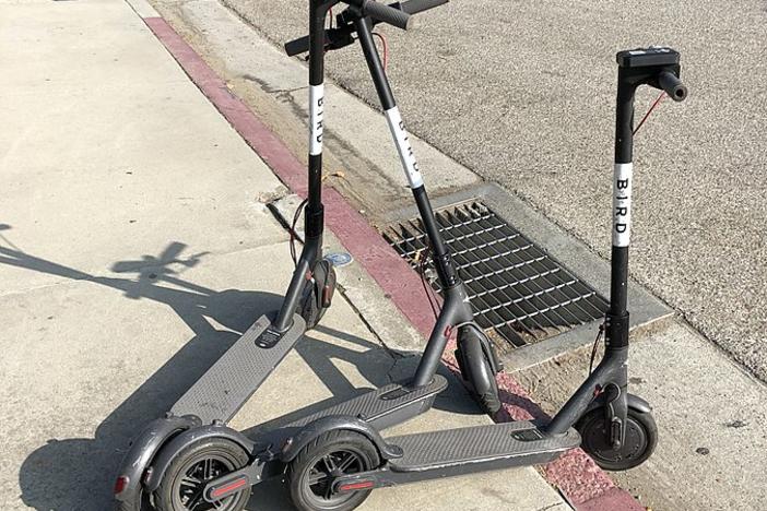 Illegally parked Bird and other e-scooters have led to PEDS introducing a "Clear the Clutter" tool to help people track when the dockless vehicles may be illegally parked. 