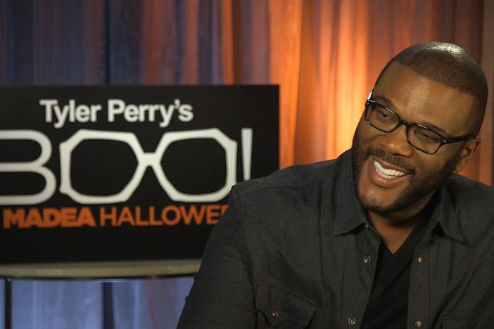 Tyler Perry talks "Boo! A Madea Halloween"