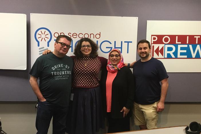 Feat. Left-Right: Chuck Reece, Celeste Headlee, Soumaya Khalifa, Robbie Medwed