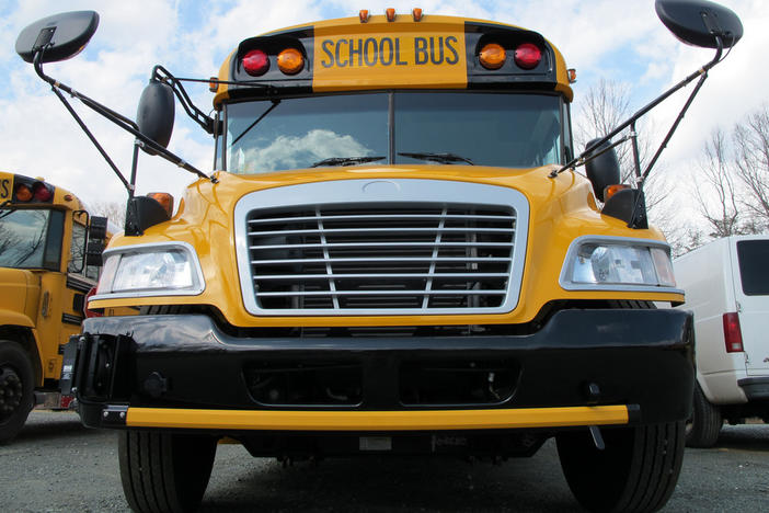 The Davies Shelter Farm Bus sells fresh vegetables grown from a backyard farm in places around Rome that do not have easy access to fresh food. 