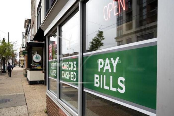 The ACE Cash Express store on H Street NE in Washington as seen on Sunday morning, March 29, 2020.